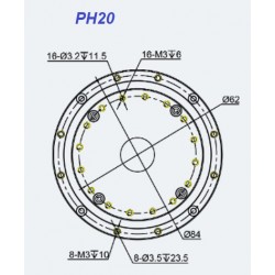 1 Harmonik Robot Eklem Aktüatörü Ph08